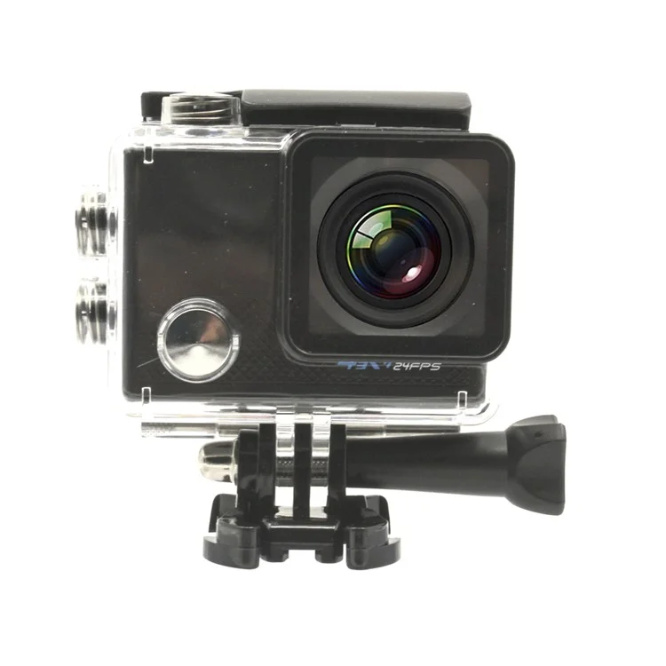 N5 2.0-inch LCD 4K Ultra HD WiFi Action Camera Novatek 96660 Sport DV 30m Waterproof - Black