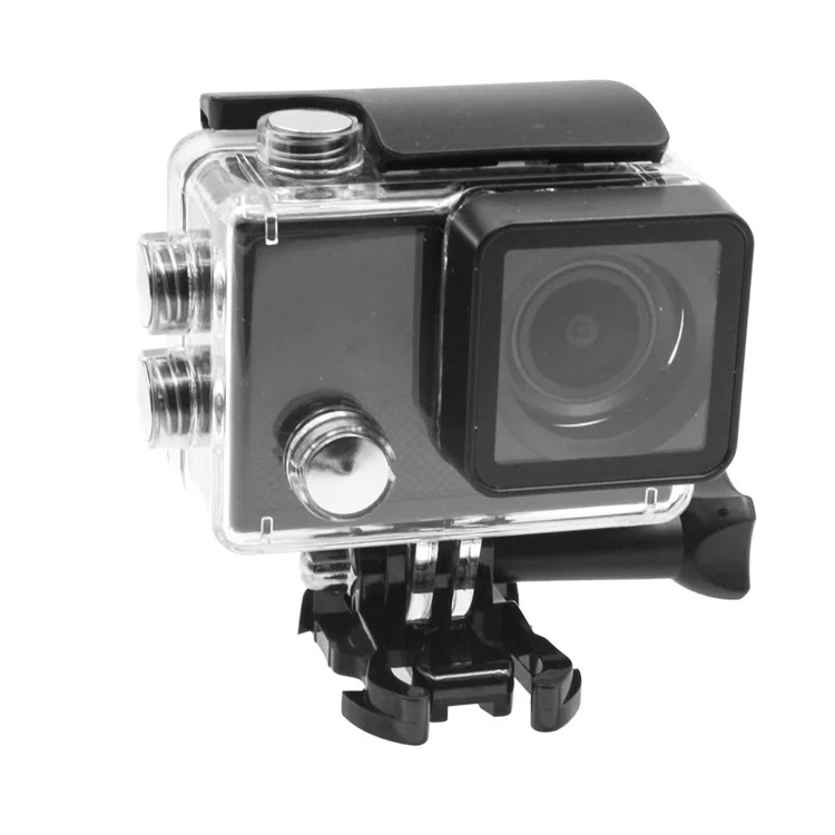 N5 2.0-inch LCD 4K Ultra HD WiFi Action Camera Novatek 96660 Sport DV 30m Waterproof - Black