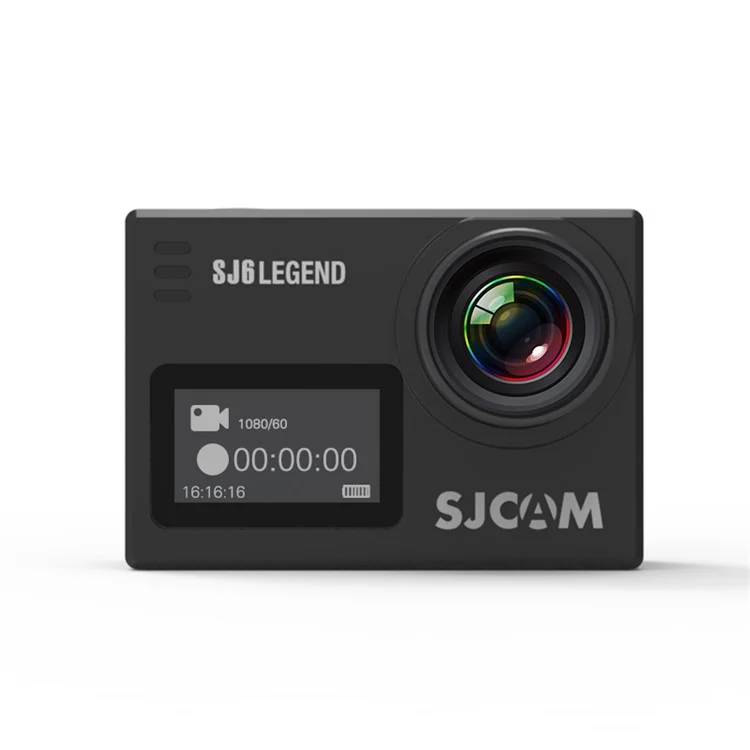 SJCAM SJ6 LEGEND 2.0 inch LTPS Display 166 Degree FOV Gyro Sensor 4K WiFi Action Camera - Black