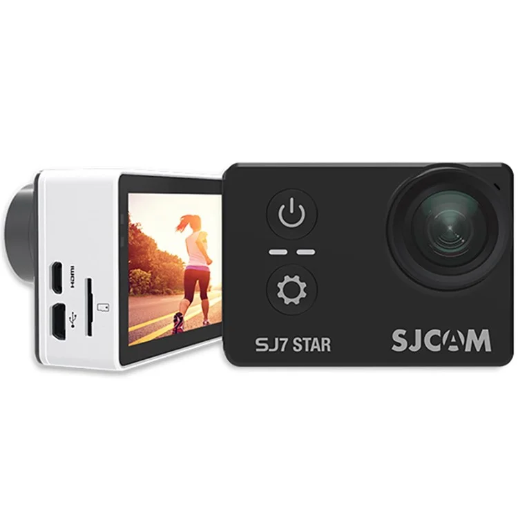 SJCAM OEM SJ7 STAR WiFi 4K Action Camera 2.0" Touch Screen 166 Degree FOV 12MP Multi-language - Black