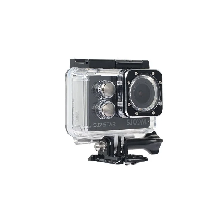 SJCAM OEM SJ7 STAR WiFi 4K Action Camera 2.0" Touch Screen 166 Degree FOV 12MP Multi-language - Black