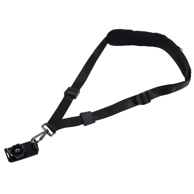 PULUZ Anti-Slip Nylon Quick Release Soft Pad Single Shoulder Camera Strap with Metal Hook for SLR / DSLR Cameras