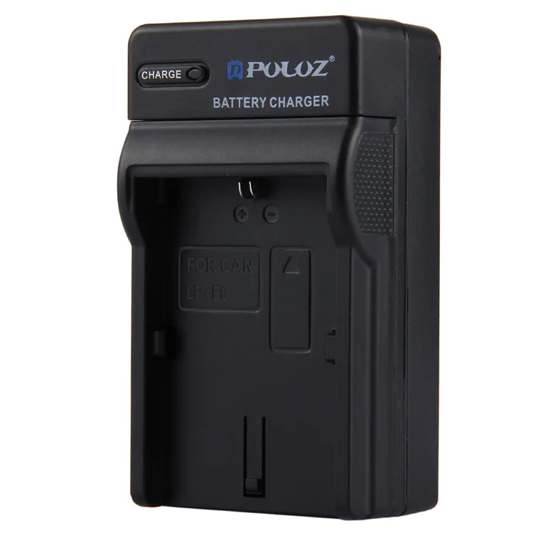 PULUZ PU2116 Battery Travel Charger for Canon LP-E6 Battery - US Plug