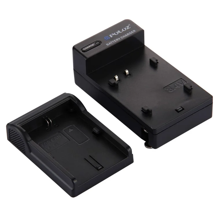 PULUZ PU2116 Battery Travel Charger for Canon LP-E6 Battery - US Plug