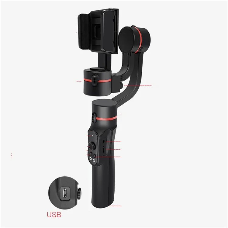 H2 3-Axis Handheld Gimbal Stabilizer for Smartphone and Camera