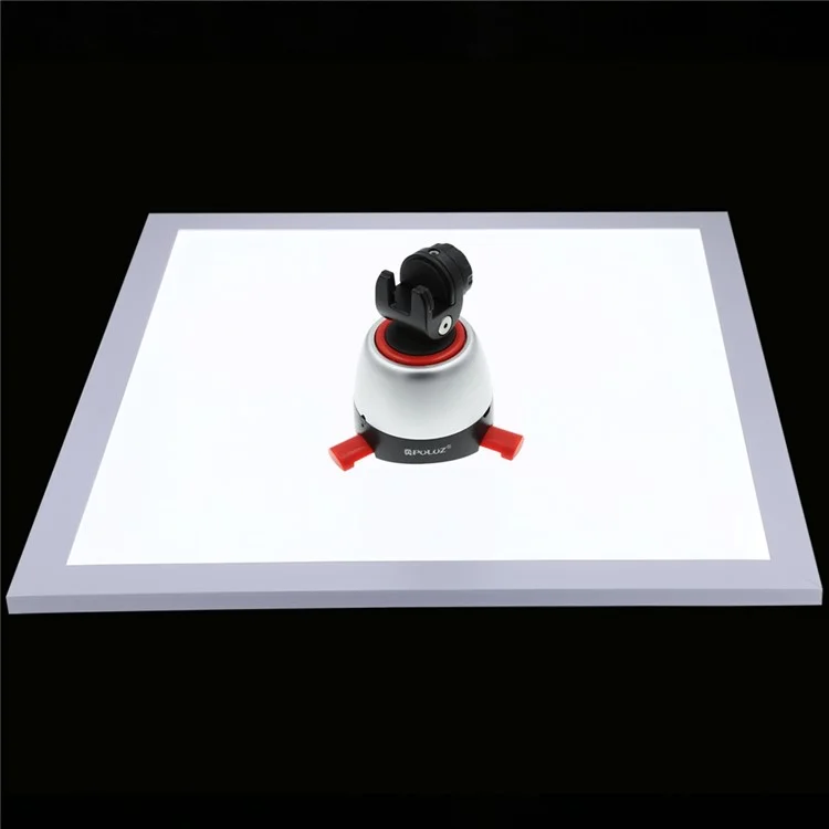 PULUZ PU5138 1200LM LED-Fotografie-Shadowless-Bodenlichtlampe für 40-cm-Fotostudio-Shootingzelt-Box ohne Polarisierung - EU-Stecker