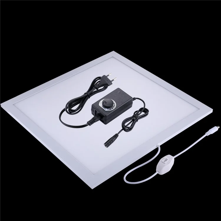 PULUZ PU5138 1200LM LED-Fotografie-Shadowless-Bodenlichtlampe für 40-cm-Fotostudio-Shootingzelt-Box ohne Polarisierung - EU-Stecker