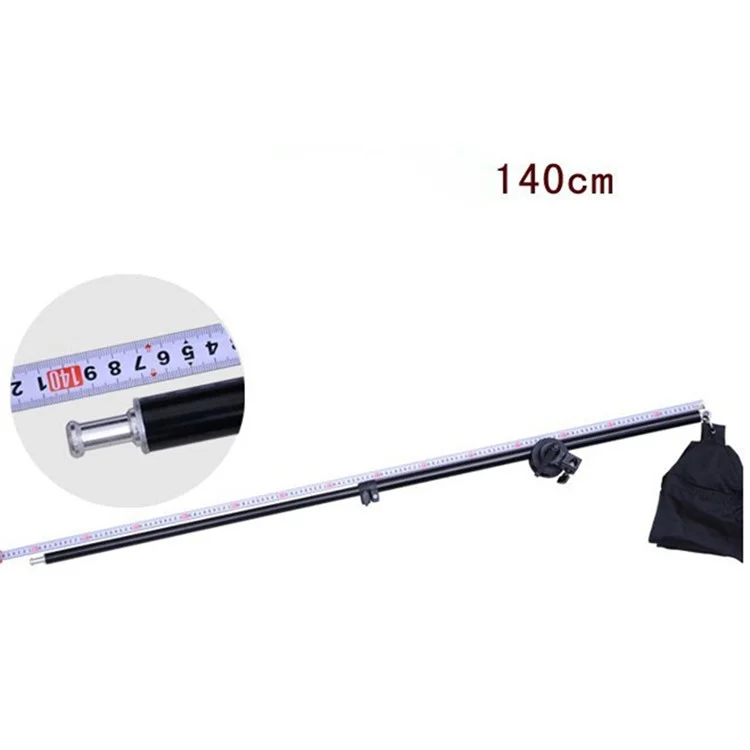 Photo Studio Dome Kit Light Stand Arm Cross With Weight Bag Photo Studio Haste de Extensão 70-140cm - Nenhum Gancho