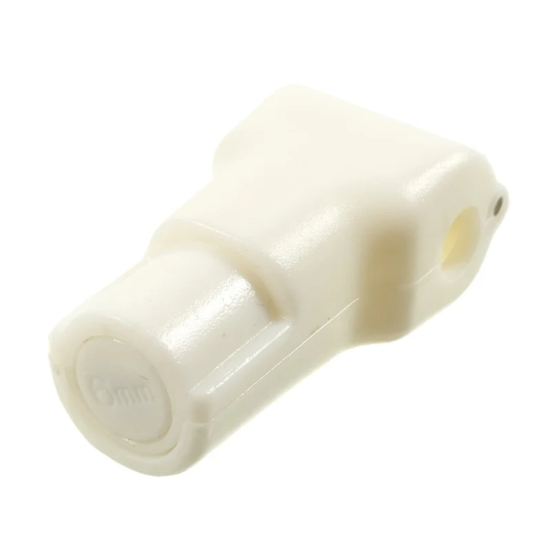 20pcs 4501 Crochet De Sécurité Serrures Anti-vols Magnétiques, Diamètre Du Trou: 6mm - Blanc