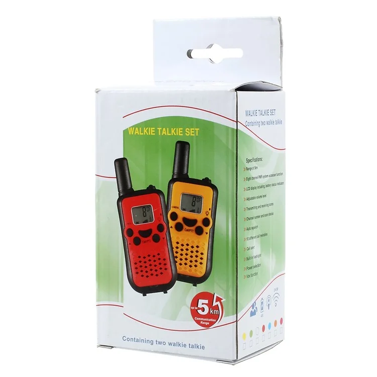 T-899 One Pair Mini Wireless Radio VOX 2-way Walkie Talkies
