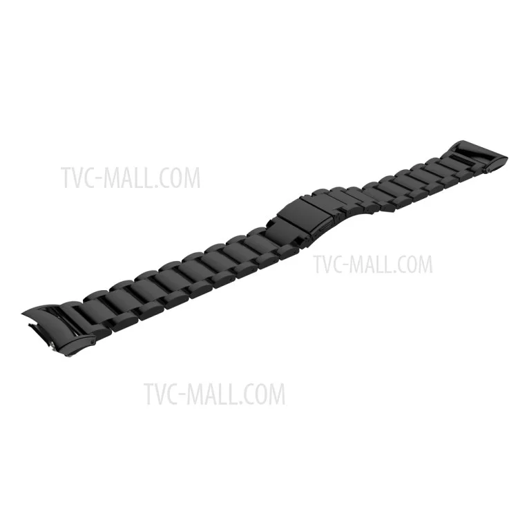 Classic Stainless Steel Watch Band for Samsung Gear Fit 2 SM-R360 - Black