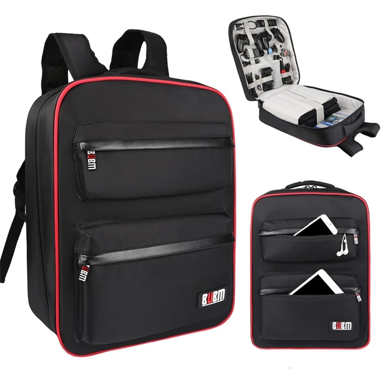 BUBM Game System Case Gaming Backpack Travel Console Carrying Bag for Sony PS4/PS4 Slim/PS4 Pro/Xbox