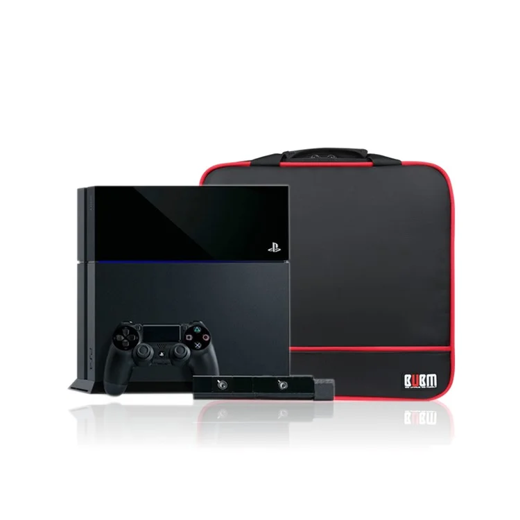 BUBM PS4 Storage Bag Travel Gadget Carry Case for PlayStation 4 Game Console and Accessories Fits for PS4 / PS4 Slim / Xbox