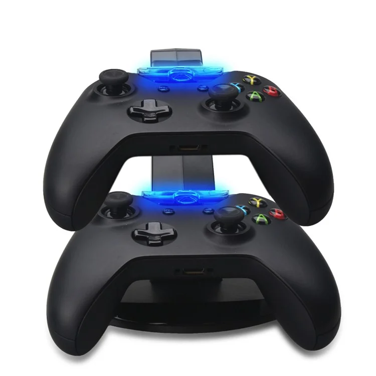 OIVO Dual USB Controller Charging Dock Stand with LED Indicator for Xbox One Controller