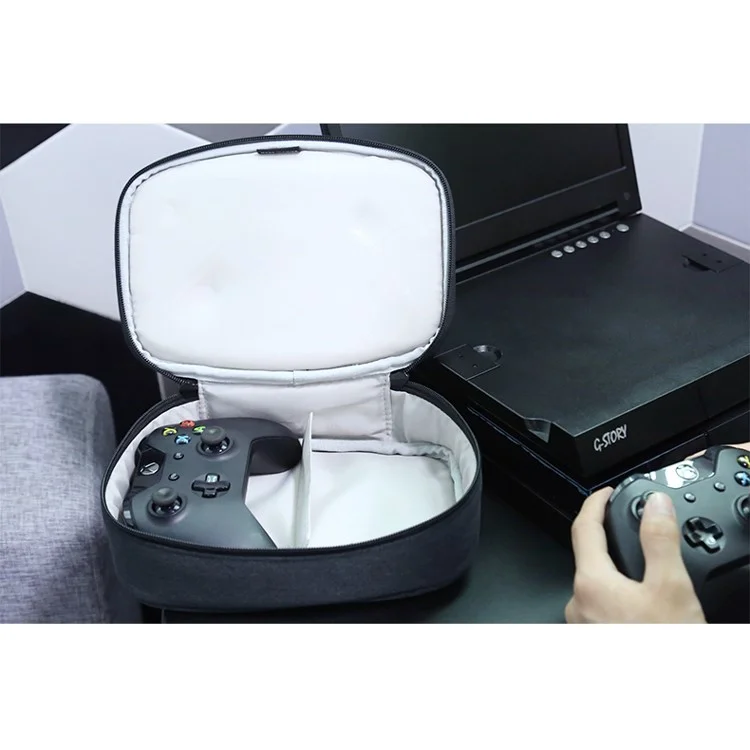 BUBM Portable Dual Joysticks Storage Bag Video Game Console Travel Bag