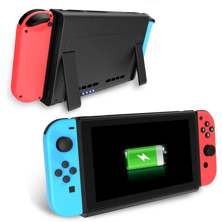 6500mAh Banque D'alimentation Prolongée Portable Avec Kickstand Pour Le Commutateur Nintendo