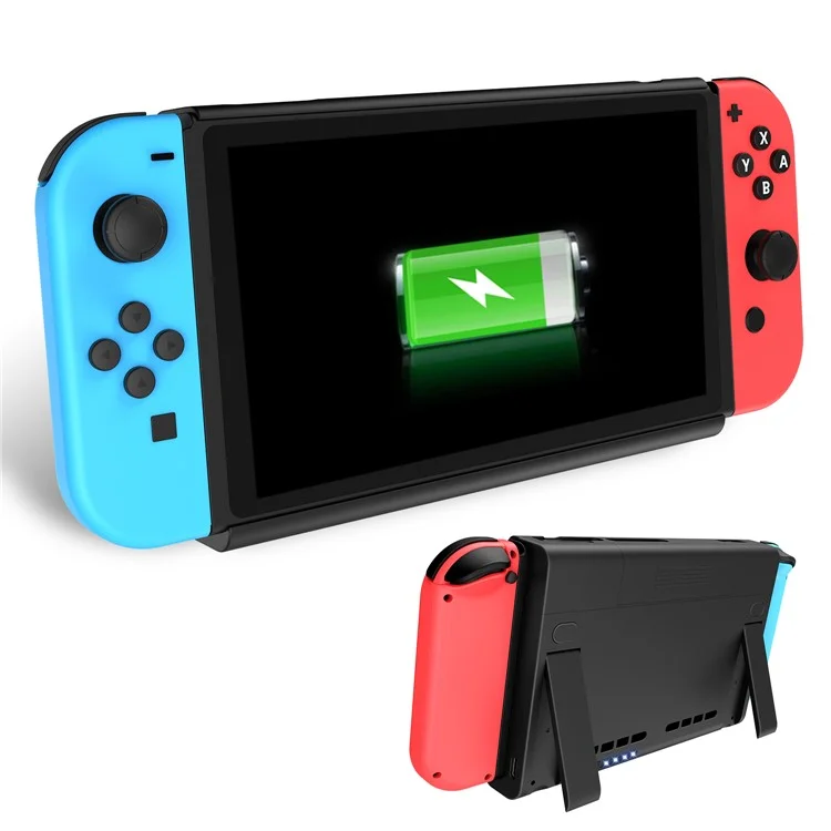 6500mAh Banque D'alimentation Prolongée Portable Avec Kickstand Pour Le Commutateur Nintendo