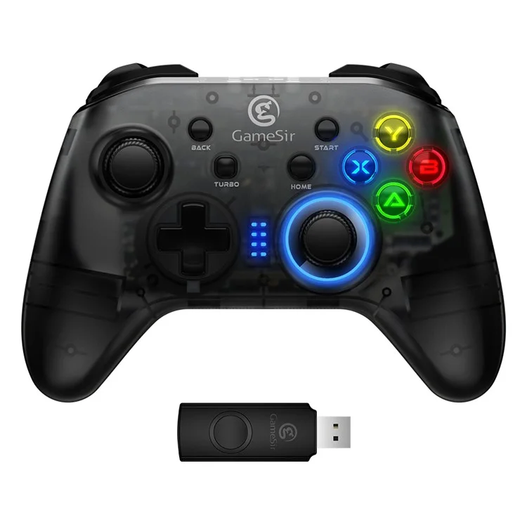 GAMESIR T4 2.4GHz Wireless Game Controller USB Wired Gamepad for Windows 7/8/9/10 PC