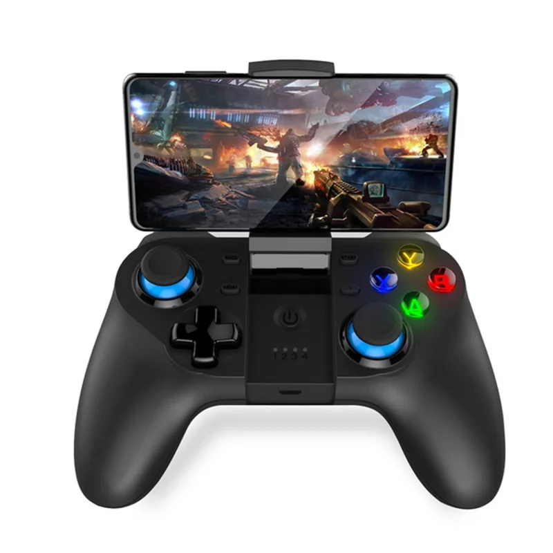 IPEGA PG-9129 Wireless Gamepad Joystick Bluetooth-compatible 4.0 Gaming Controller with Phone Holder for Android/iOS