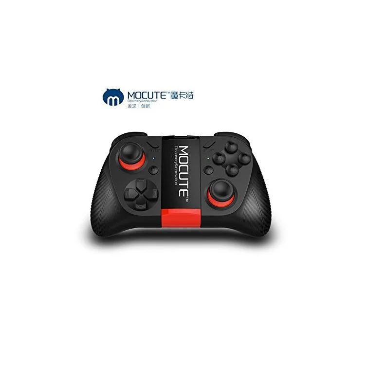 MOCUTE 050 Mando Bluetooth Todo En Uno Mando de Juego Joystick para iOS Android Teléfono Móvil PC - Negro