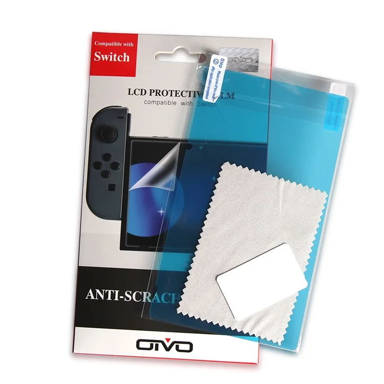 OIVO for Nintendo Switch Ultra Clear LCD Screen Protector Film (IV-SW001)