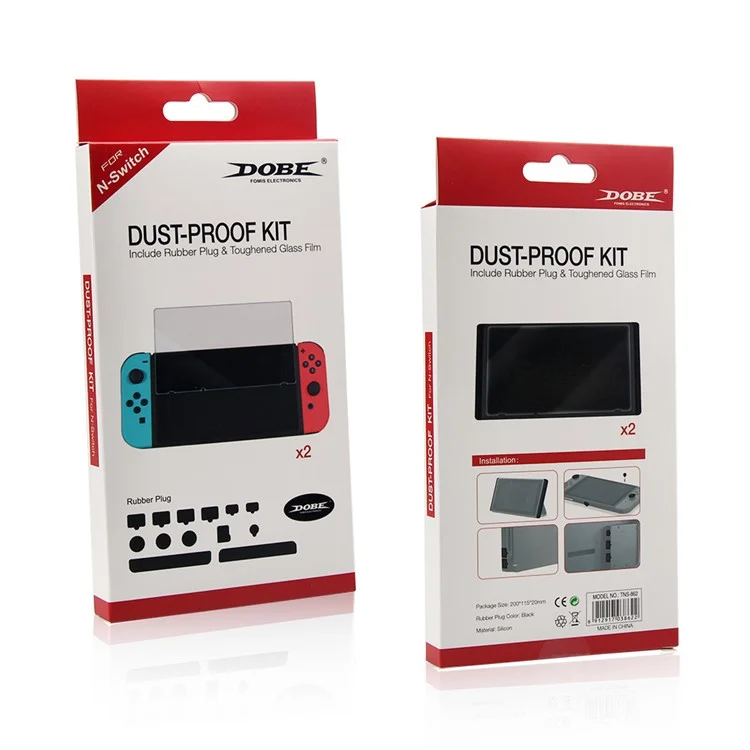 Rubber Dustproof Plug Kit for Nintendo Switch