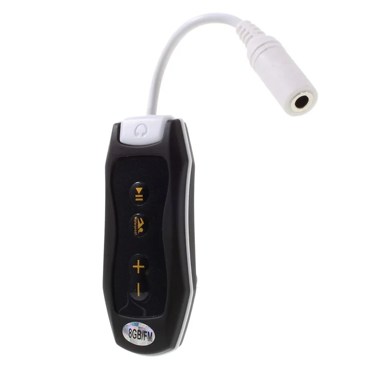 IPX8 Waterproof 8GB MP3 Music Player Support FM for Swimming Surfing