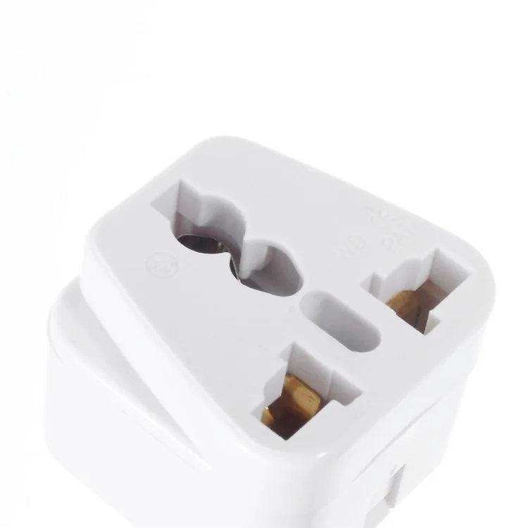 WD16W Universal Uk/us/ue Plug Para Adaptador do Adaptor de Viactido AU Adaptor de Viagem - Branco