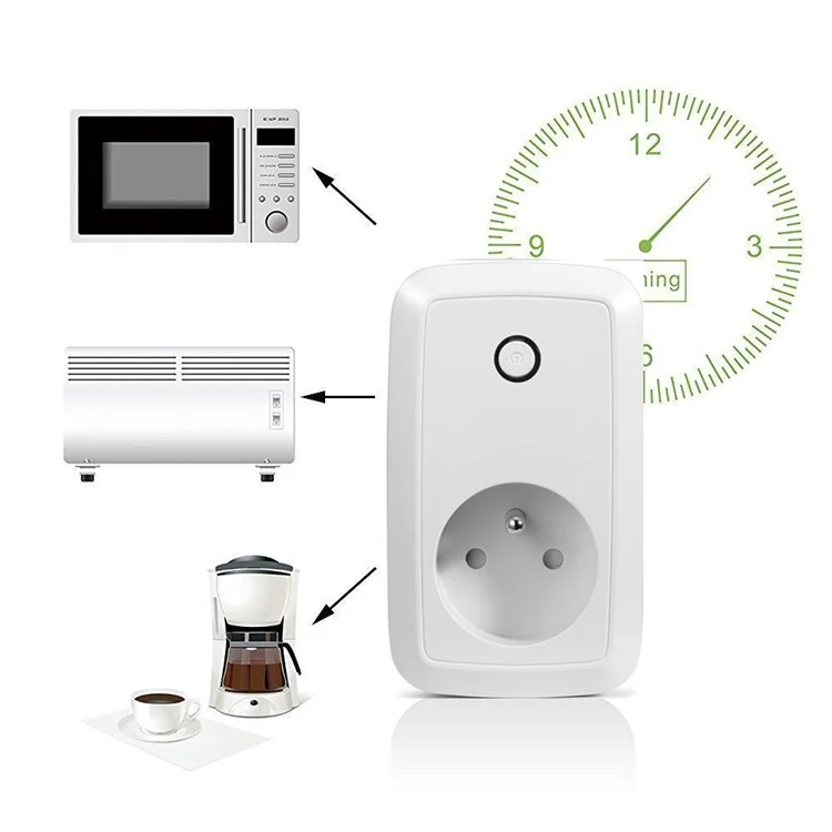Smart App Control 2.4GHz WiFi Switch Socket EU Plug (Special for France)