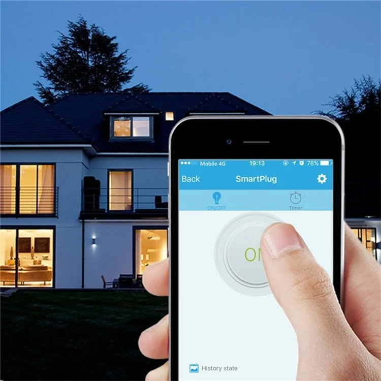Smart App Control 2.4GHz WiFi Switch Socket EU Plug (Special for France)