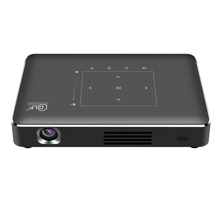 P10 2G+16G DLP HD 150 Lumens Android 9.0 Home Office Projector - UK Plug