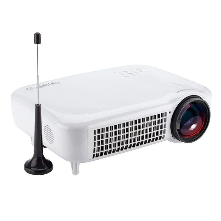 LED-5018D 5.8" 3000 Lumens LED Projector Full HD Multimedia Player - EU Plug