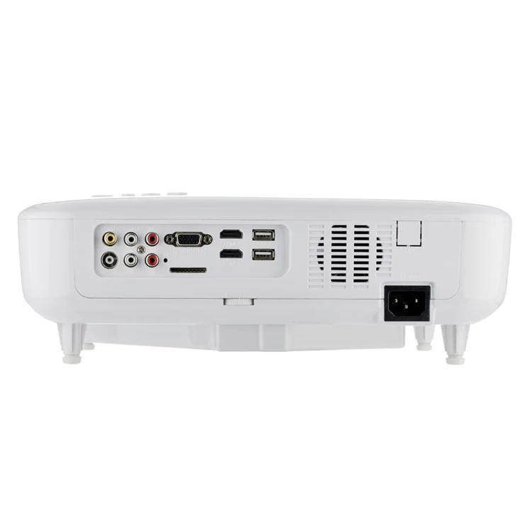 LED-5018D 5.8" 3000 Lumens LED Projector Full HD Multimedia Player - EU Plug