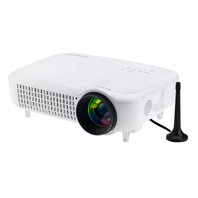 LED-5018D 5.8" 3000 Lumens LED Projector Full HD Multimedia Player - EU Plug