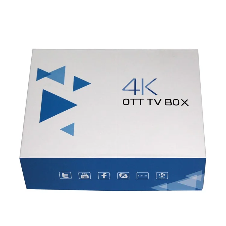 Octa Core Android 5.1 Smart TV Box RK3368 1GB + 8GB 2.4G/5G WiFi 4K x 2K - EU Plug