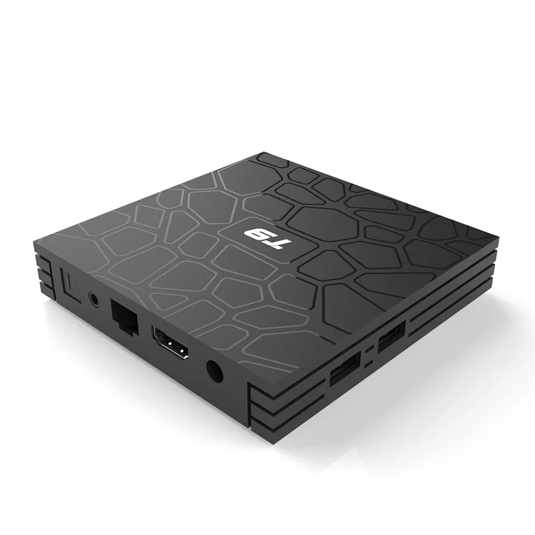 T9 RK3328 4G+32G Android 9.0 USB 3.0 4K TV Box - au Tapón