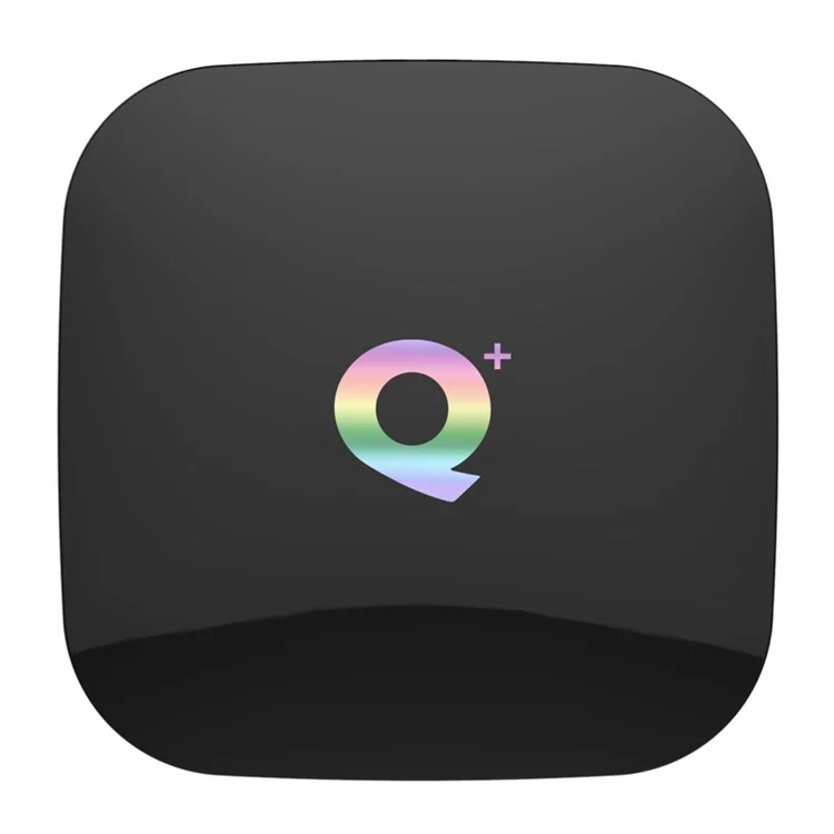 Q Plus Quad Core Allwinner H6 Android 9.0 TV Box WiFi Media Player 4 + 32 go - Plug