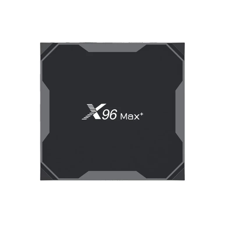 X96 MAX+ Amlogic S905X3 Quad Core Android 9.0 Bluetooth-compatible TV Box WiFi Media Player 4+64GB - UK Plug
