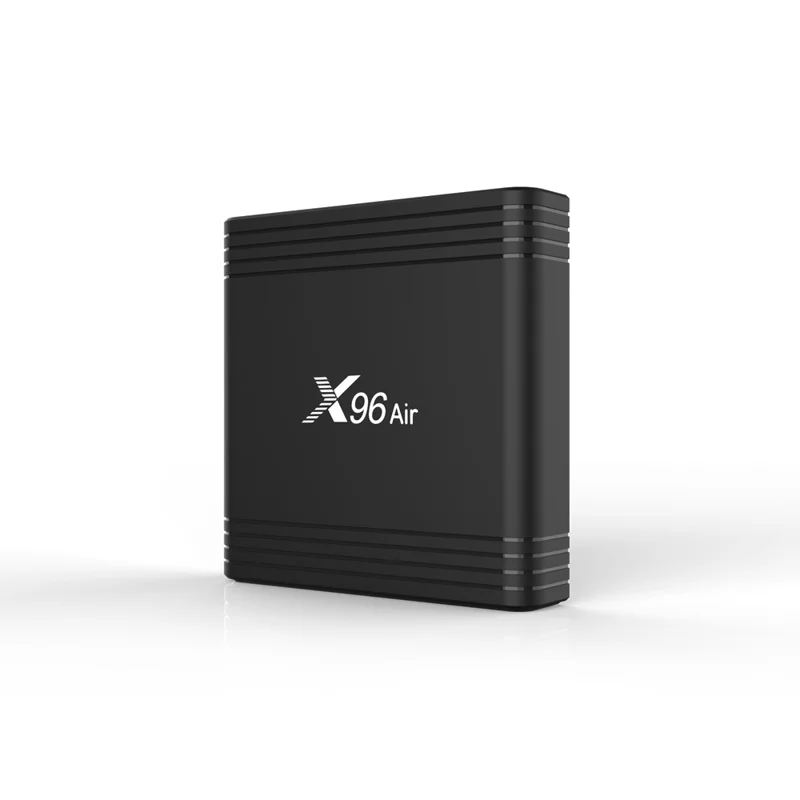 X96 Air Android 9.0 Amlogic S905X3 Quad Core TV Box Dual Band WiFi Bluetooth-compatible Media Player 4+64GB - US Plug