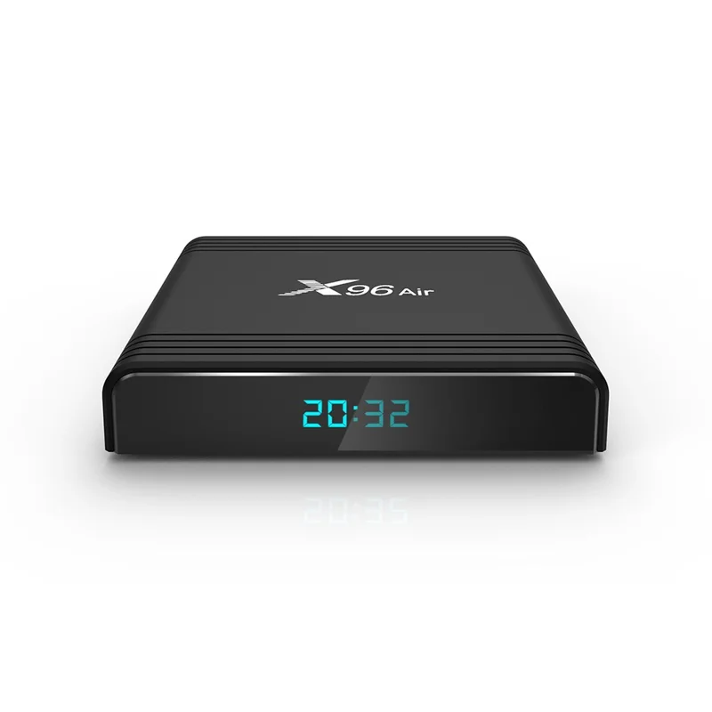 X96 Air Android 9.0 Amlogic S905X3 Quad Core TV Box Dual Band WiFi Bluetooth-compatible Media Player 4+64GB - AU Plug