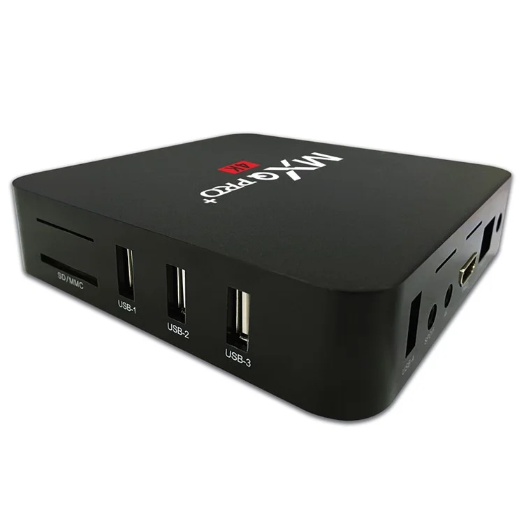 MXQ Pro+ Android 5.1 TV Box Amlogic S905 4K Quad Core WiFi HDMI Kodi Smart Media Player 2+16GB - EU Plug