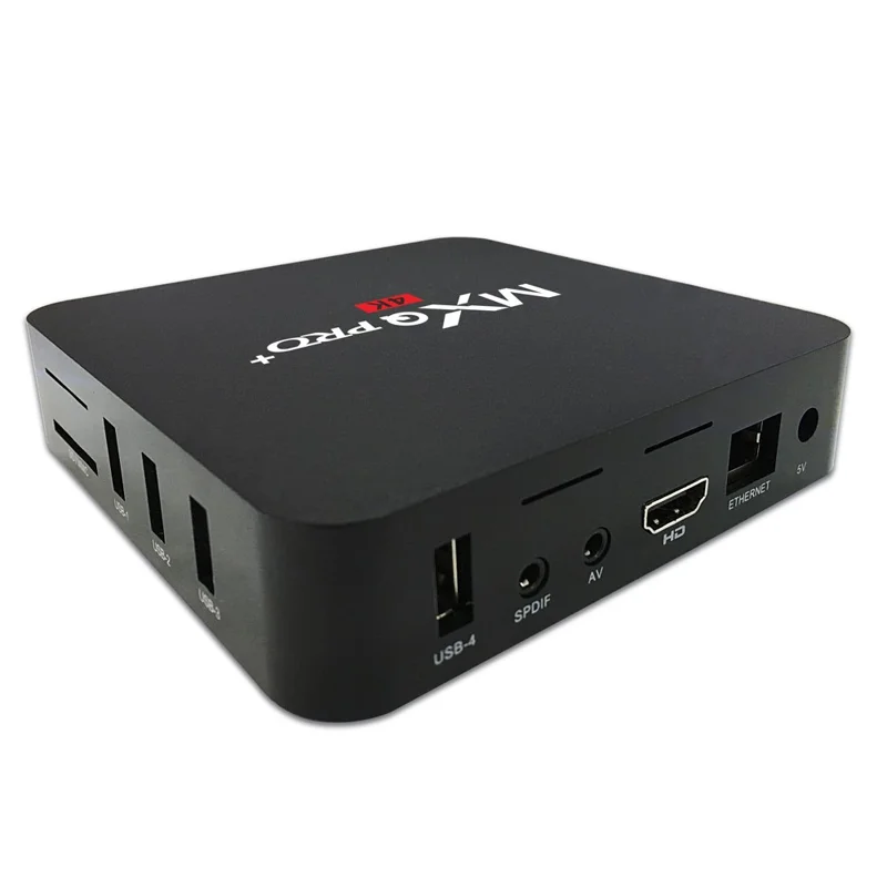 MXQ Pro+ Android 5.1 TV Box Amlogic S905 4K Quad Core WiFi HDMI Kodi Smart Media Player 2+16GB - EU Plug