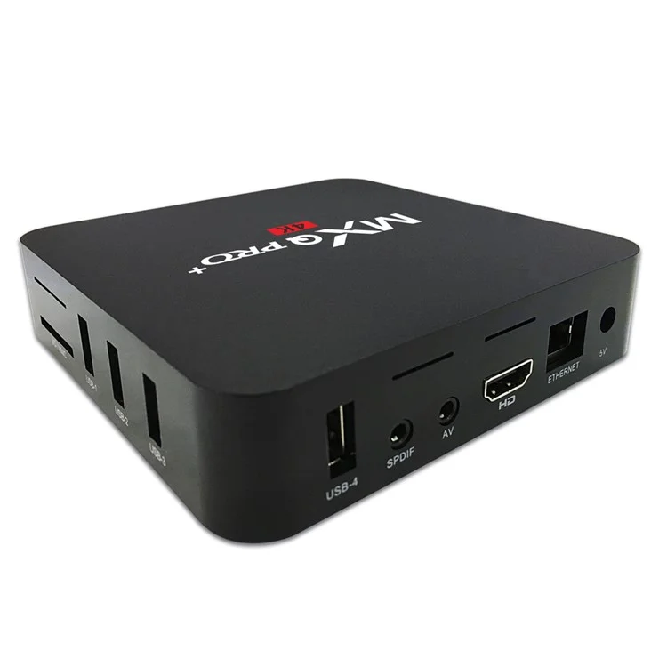 MXQ Pro+ Android 5.1 TV Box Amlogic S905 4K Quad Core WiFi HDMI Kodi Smart Media Player 2+16GB - UK Plug