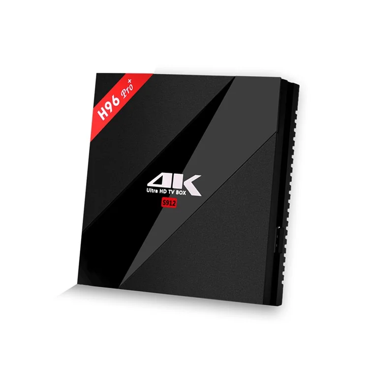 H96 Pro+ 4K Ultra HD TV BOX 3GB+16GB Amlogic S912 Octa-core Android 6.0 2.4G/5.8G Dual Band WiFi - EU Plug