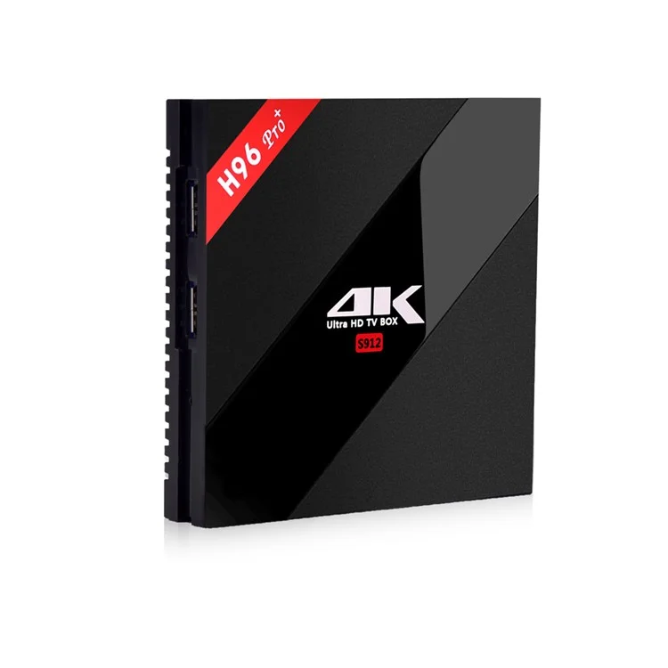 H96 Pro+ 4K Ultra HD TV BOX 3GB+16GB Amlogic S912 Octa-core Android 6.0 2.4G/5.8G Dual Band WiFi - EU Plug