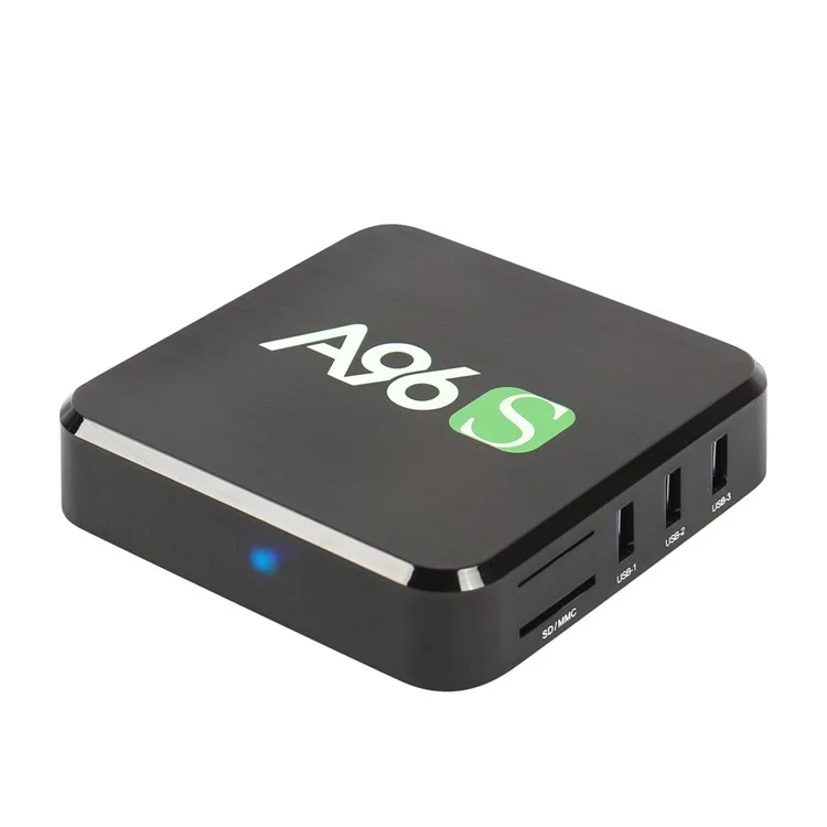 A96S Amlogic S905X 4K Android 6.0 KODI 16.1 TV Box 2.4G WiFi HDMI Player Quad Core 2+8GB - EU Plug