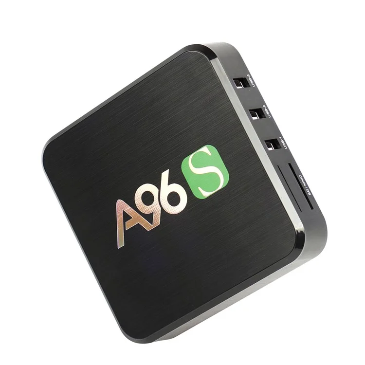 A96S KODI 16.1 Amlogic S905X 4K Android 6.0 TV Box 2.4G WiFi HDMI Player Quad Core 2+8GB - US Plug