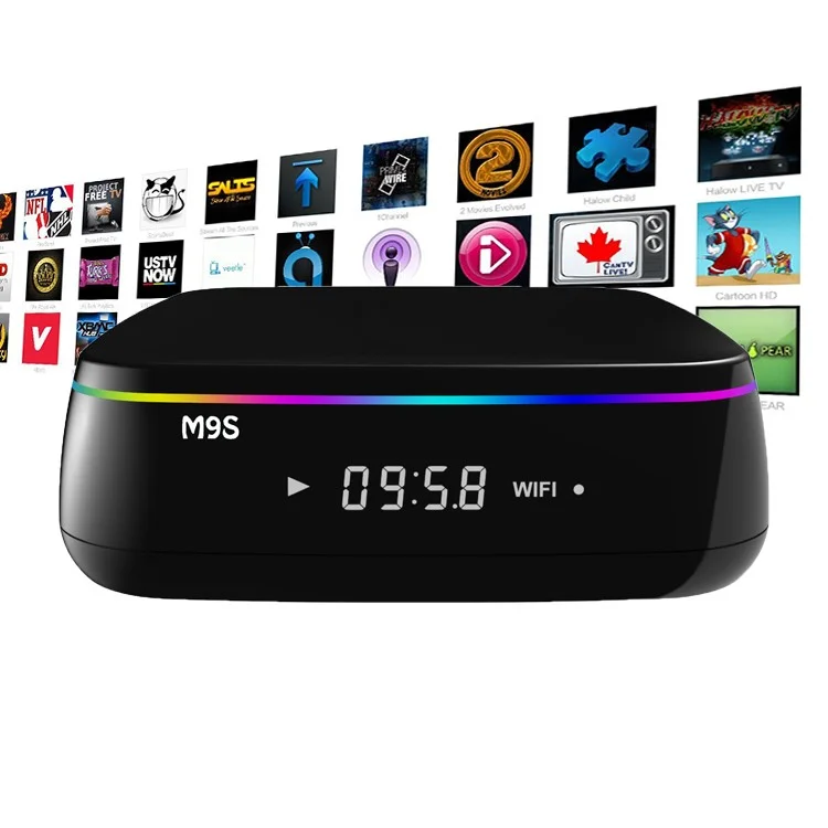 M9S MIX Amlogic S912 4K Android 6.0 TV Box Kodi 16.1 Octa Core 2+16GB Dual WiFi 2.4G/5G Bluetooth Streaming Media Player - US Plug