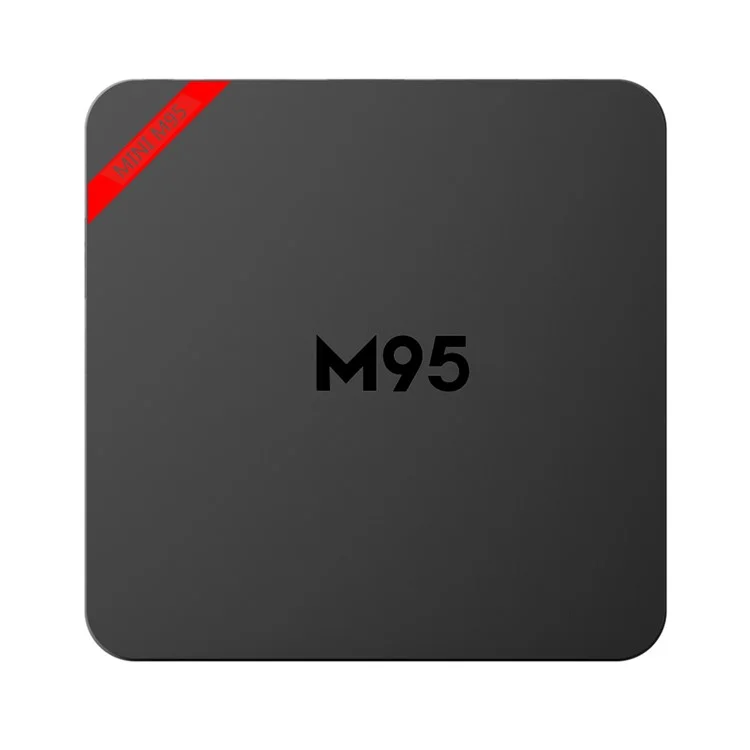 MINI M95 Android 6.0 Amlogic S905X Kodi 16.1 TV Box Quad Core 1+8GB WiFi 2.4G Streaming Media Player - UK Plug
