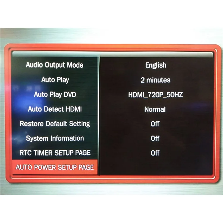MP026-F10 Portable 1080P Full HD Media Player with 2-Port HDMI/AV Output - US Plug